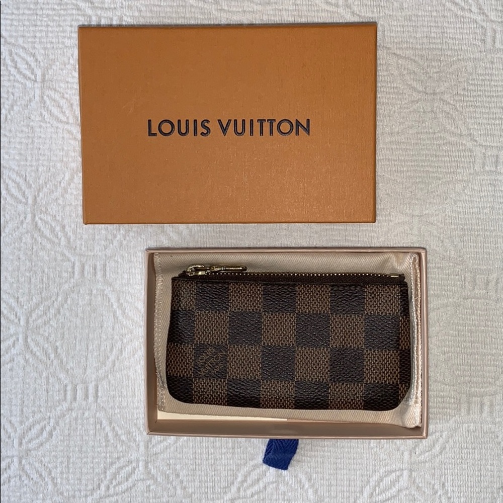 Louis Vuitton Key Pouch - Damier Ebene